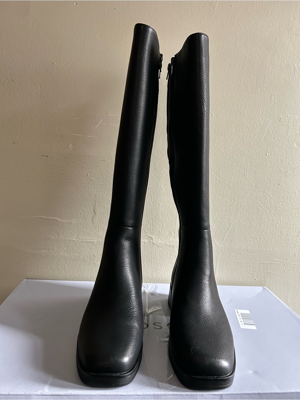 Aerosoles Women's DARLO Knee High Boot, Square Toe Block Heel, 7M A1926 - Picture 4 of 8